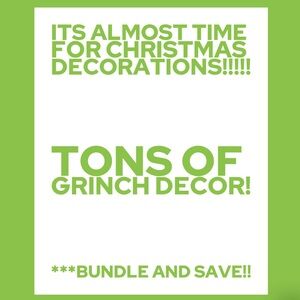 GRINCH ITEMS!!